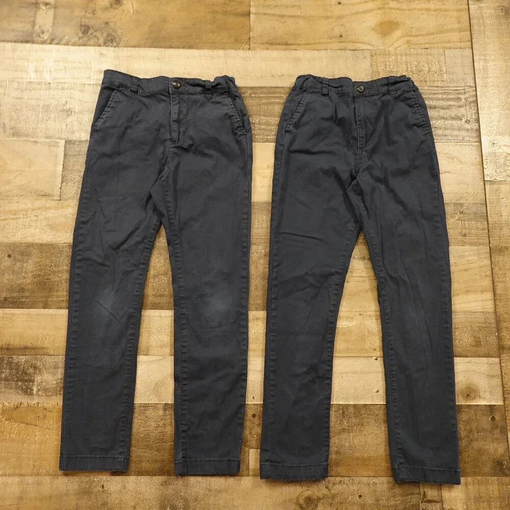 OshKosh Boys Navy Chino Pants Bundle Size 12